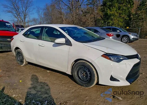 2018 Toyota Corolla L z USA, uszkodzony, nr VIN 2T1BURHE8JC988685